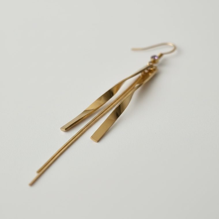 Barre Tassel Drops — detail view