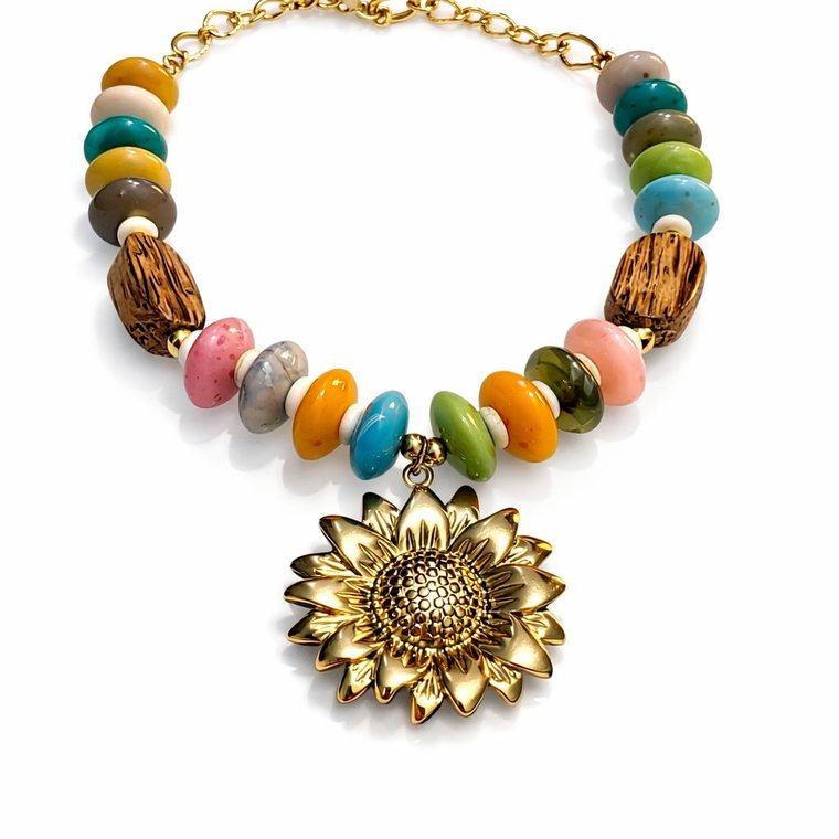 Tournesol Necklace — alternate view